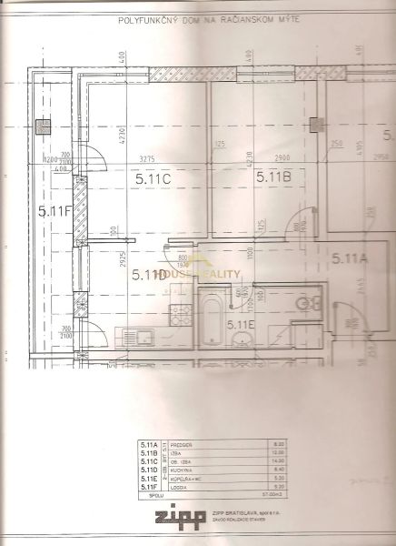 Predaj  pekný 2 izbový byt Račianske mýto, Bratislava III Nové Mesto